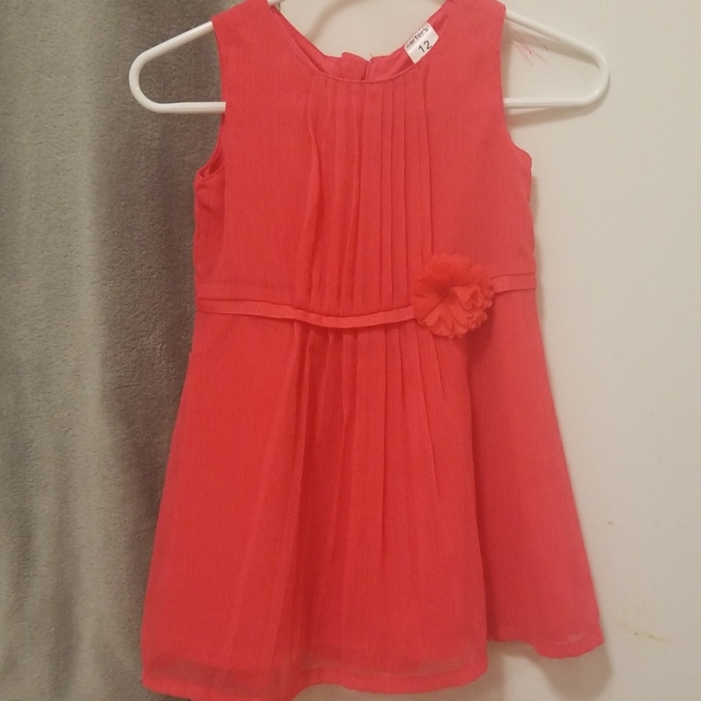 Carters red dress